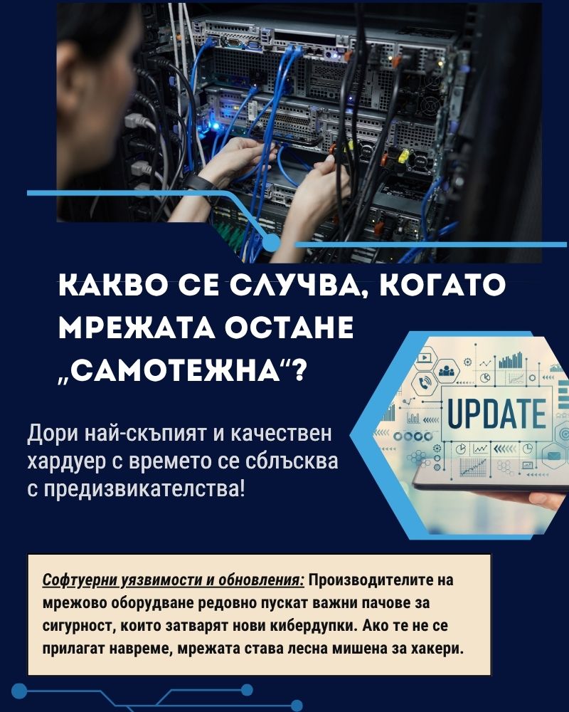 Какво се случва, когато мрежата остане „самотежна“