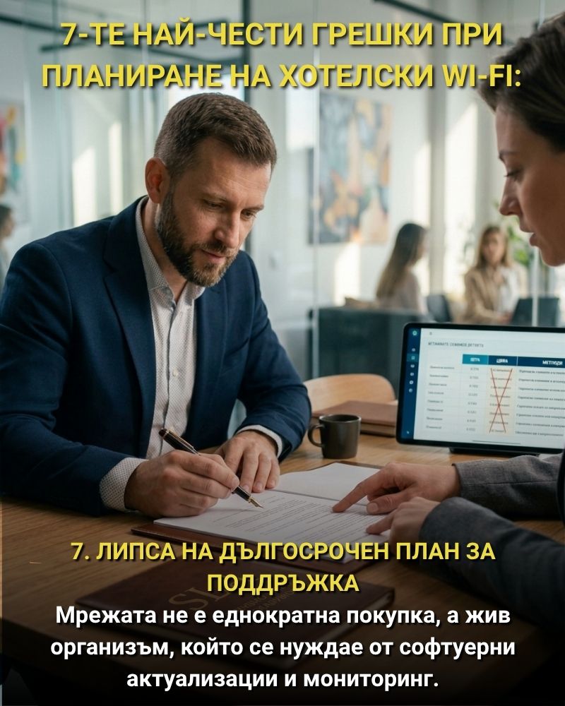 Липса на дългосрочен план за поддръжка