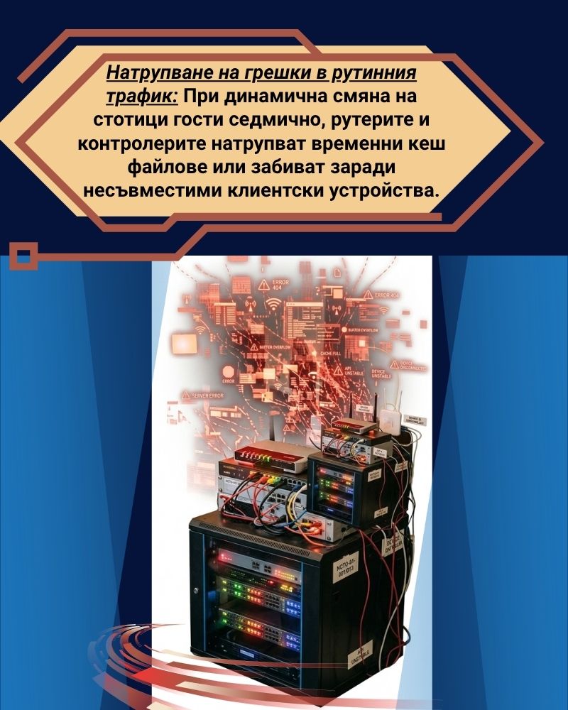 Натрупване на грешки в рутинния трафик