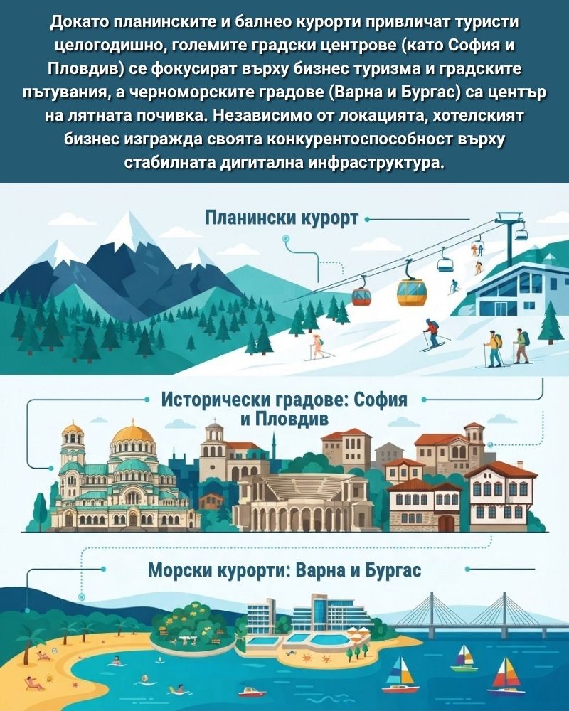 Хотелски туризъм и стабилна връзка