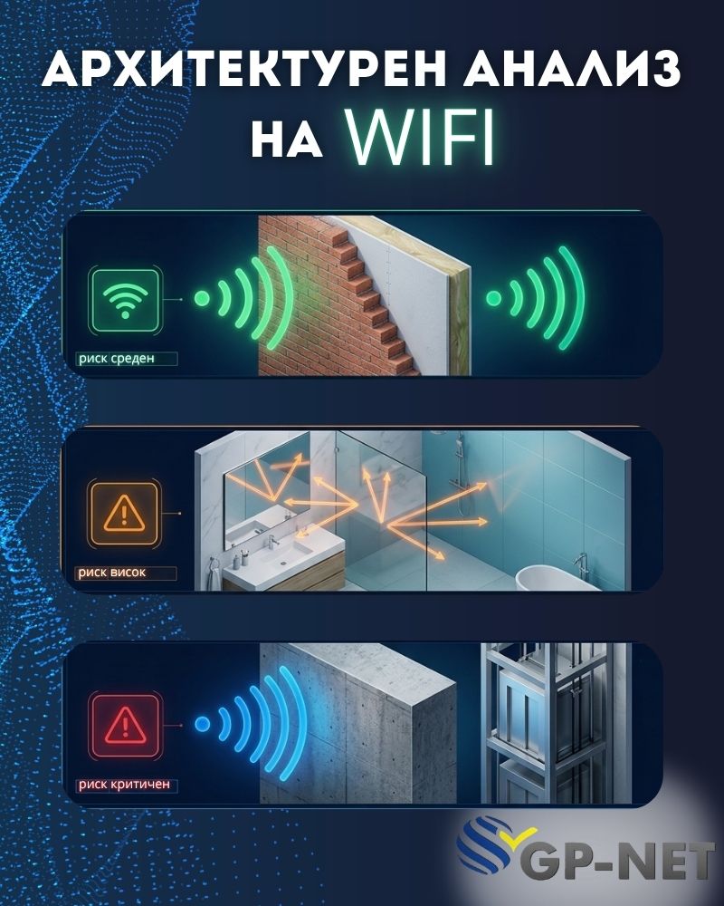 Архитектурен анализ на WiFi