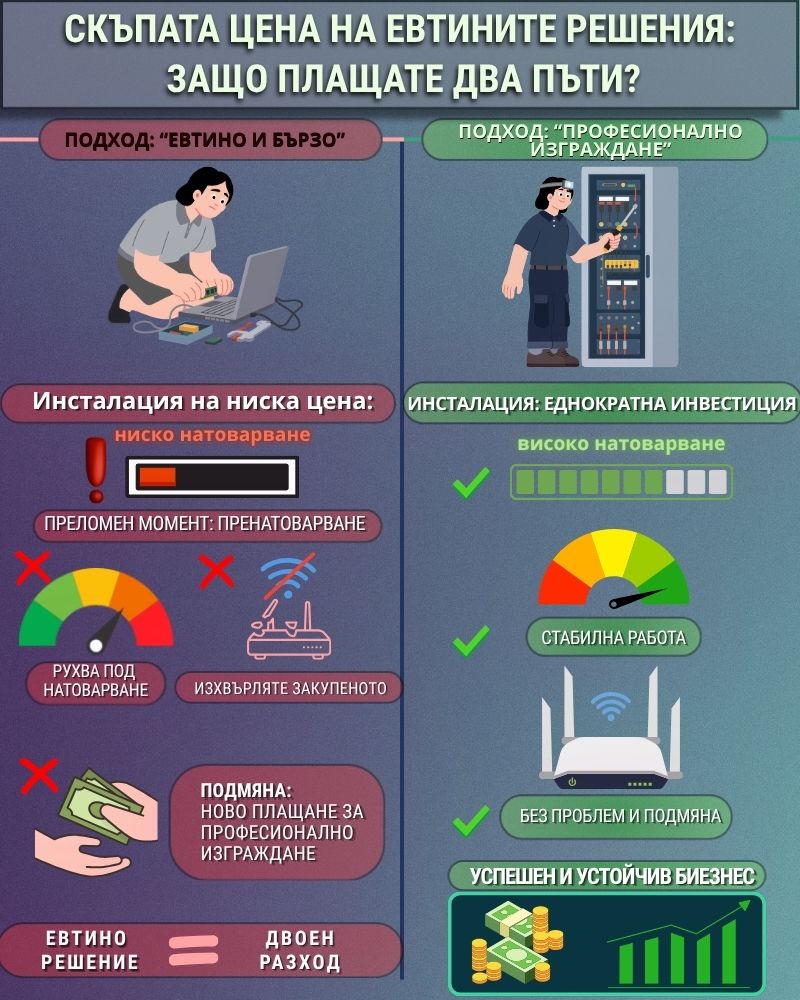 скъпата цена на евтините решения