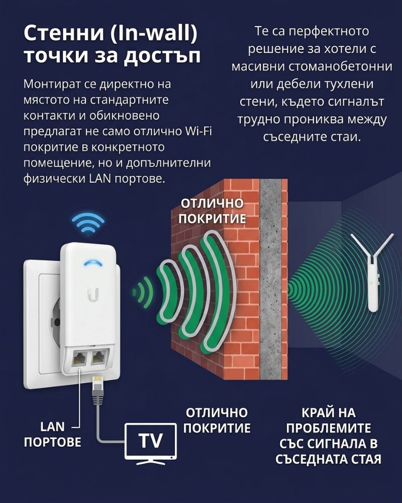 стенни точки за достъп